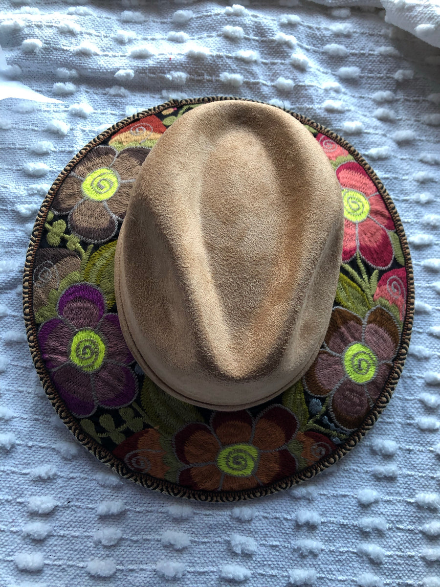 Embroidered cheap fedora hats