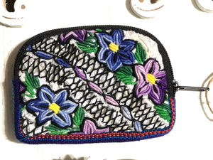 Hand Embroidered Coin Purse