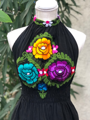 Halter mexican outlet dress