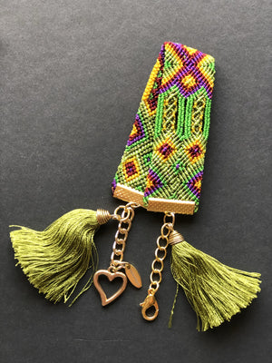 Hand Woven Bracelets With Tassel