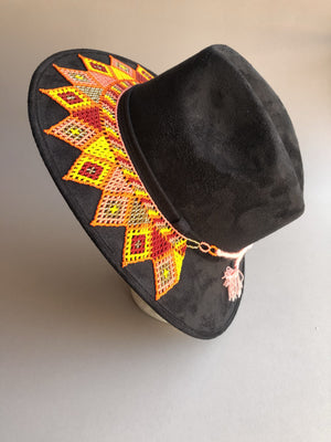 Boho Western Hat, Gamuza Hat, Toaquilla Hat, Sombrero