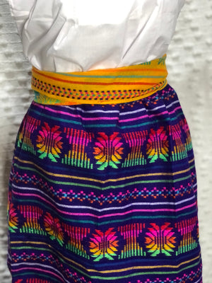 Maria Guadalupe Mexican Girl Set, Traditional  Mexican Girl outfit 3 Pieces.