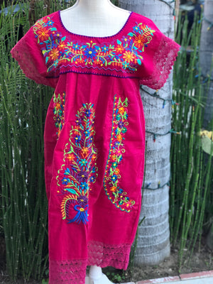 Vestido Bordado, Embroidered Dress