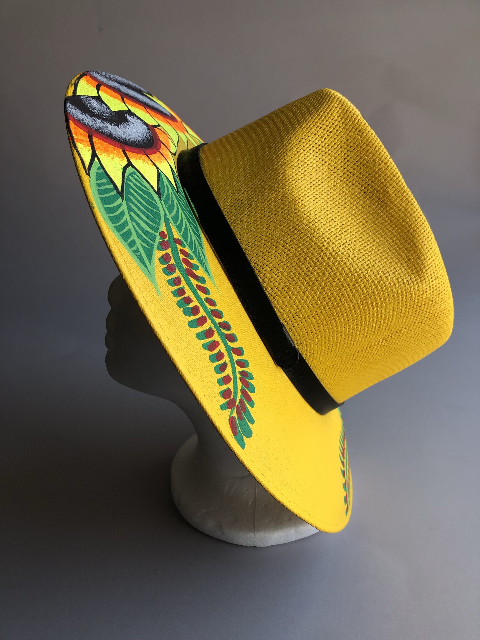 Sun Flower's Mexican Artisan Painted Hat