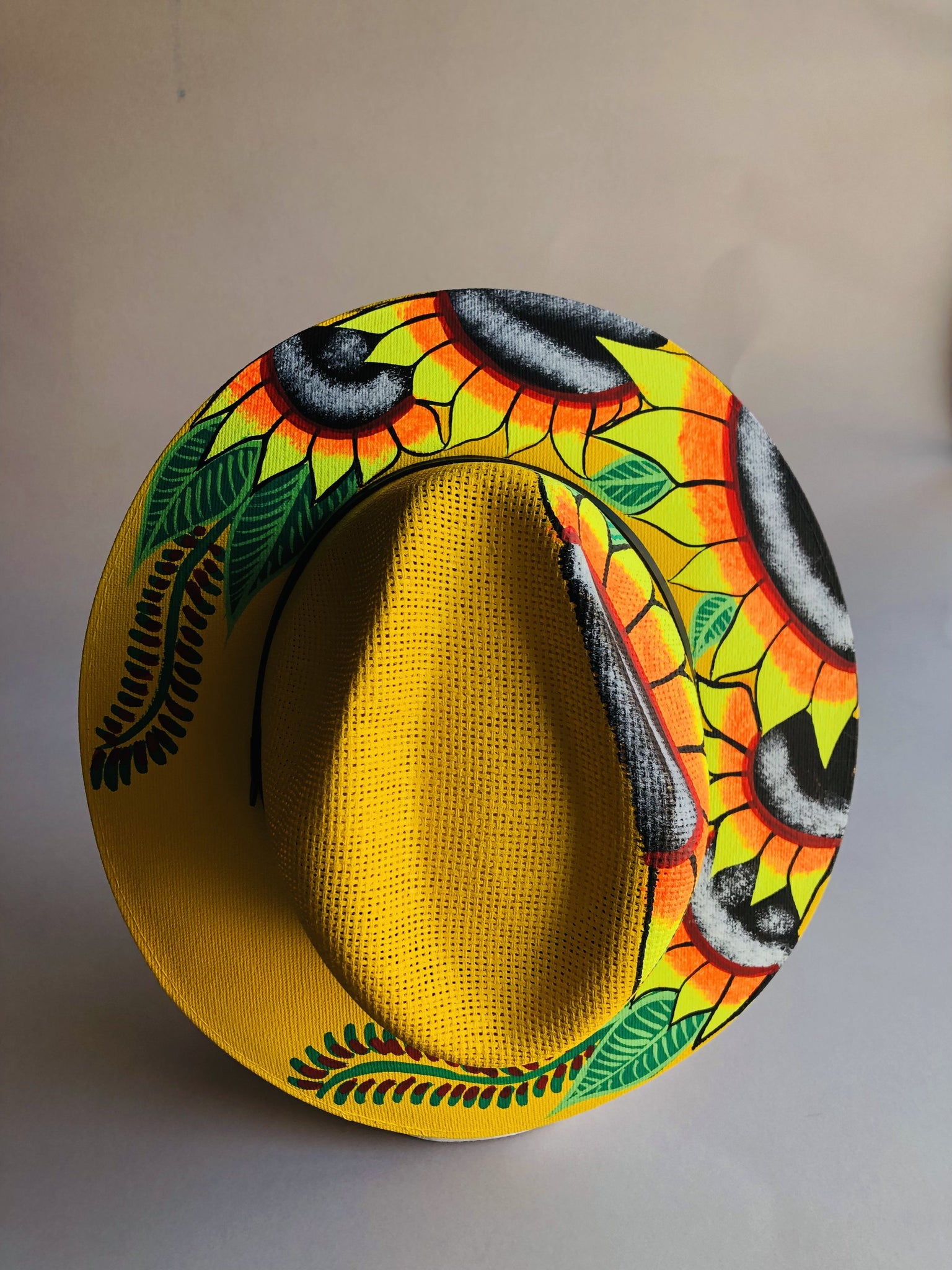 Sun Flower's Mexican Artisan Painted Hat