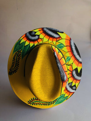 Sun Flower's Mexican Artisan Painted Hat