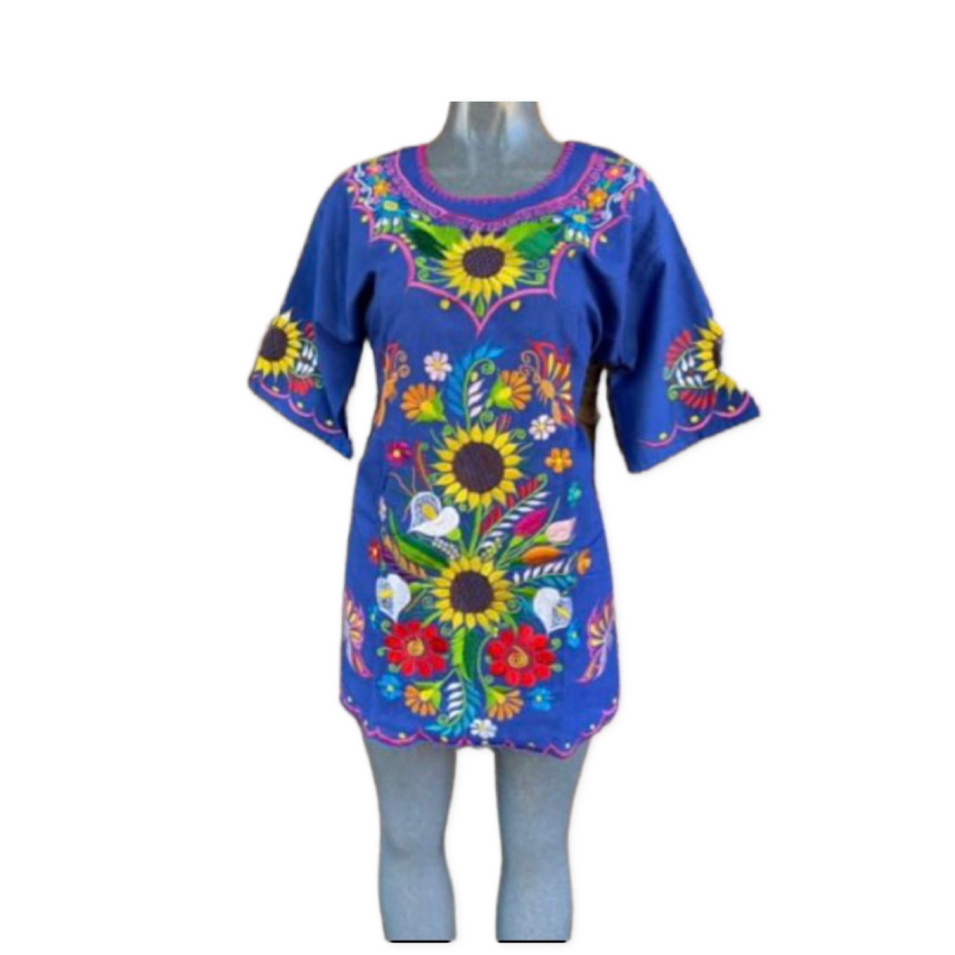 Vestido Bordado Laura, Embroidered Dress