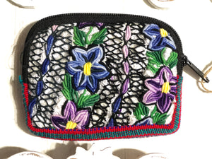 Hand Embroidered Coin Purse