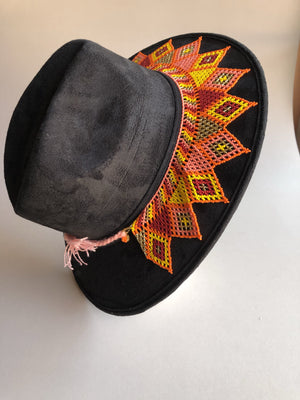 Boho Western Hat, Gamuza Hat, Toaquilla Hat, Sombrero