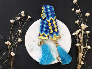 Hand Woven Bracelets With Tassel