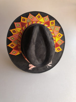 Boho Western Hat, Gamuza Hat, Toaquilla Hat, Sombrero