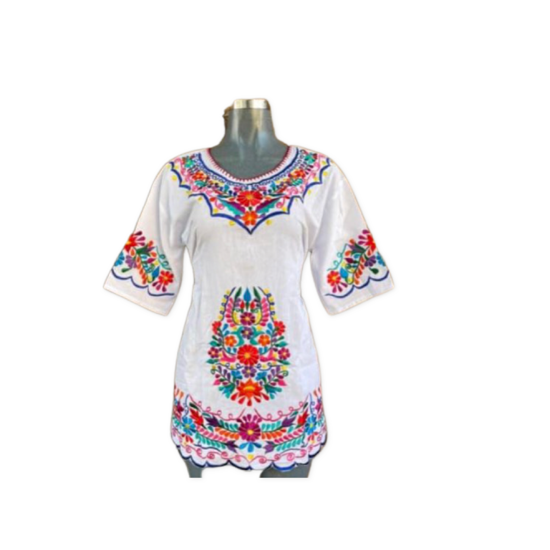 Vestido Bordado Laura, Embroidered Dress