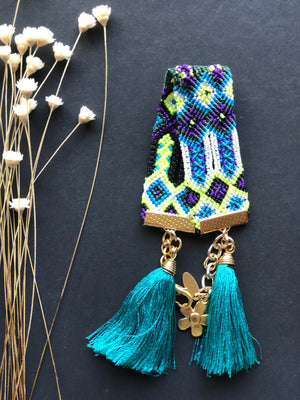 Hand Woven Bracelets With Tassel