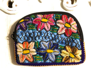 Hand Embroidered Coin Purse