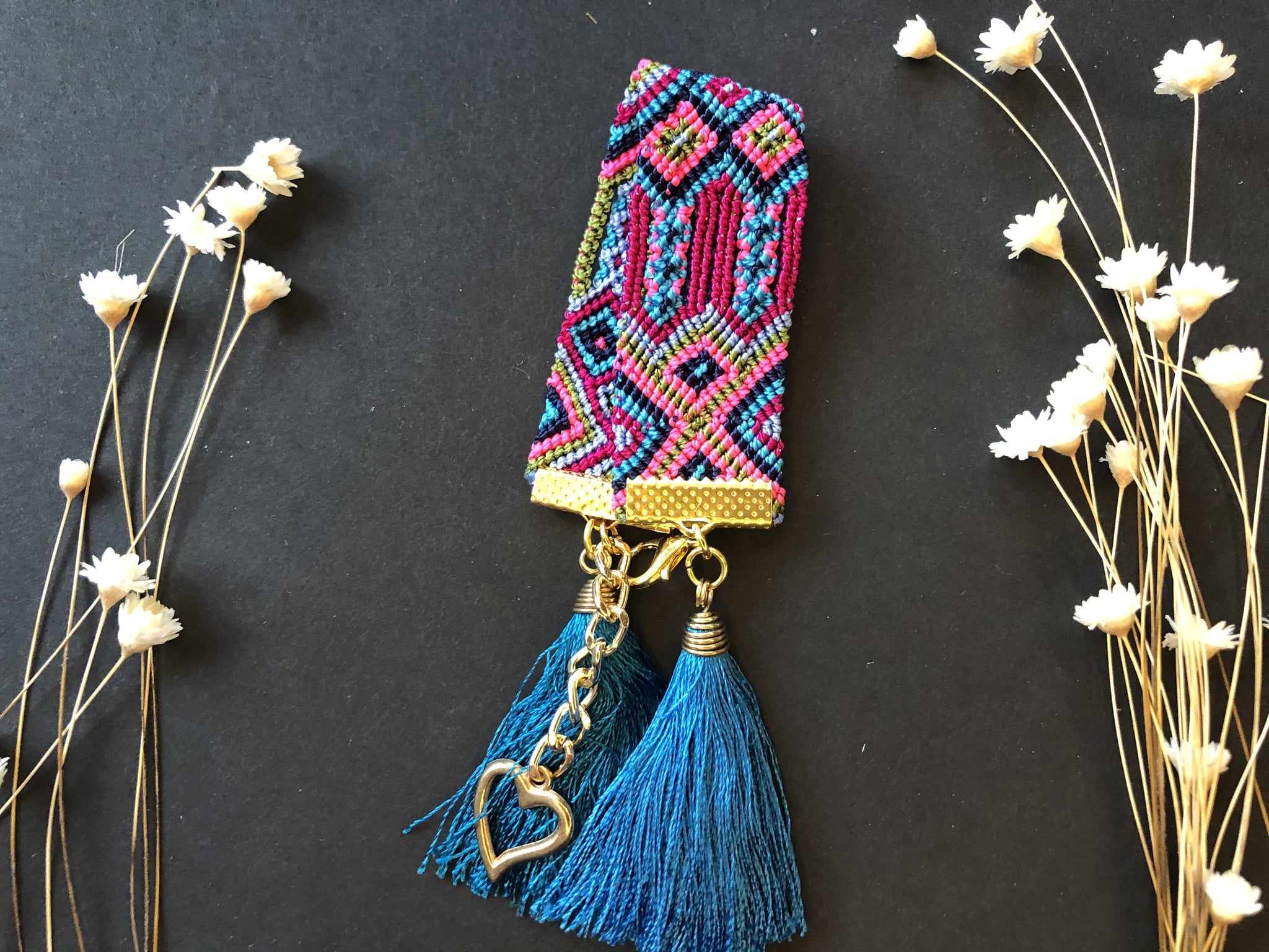 Hand Woven Bracelets With Tassel