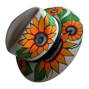 Sun Flower's Mexican Artisan Painted Hat